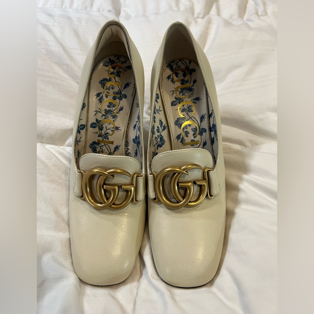 Gucci heels  39.5. 3 1/2 inch heel